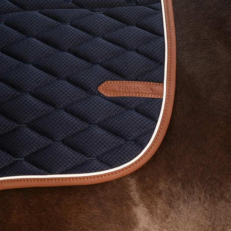 Tapis De Selle équitation Amortisseur Cheval - 900 Marine 4 Tapis De Selle équitation Amortisseur Cheval - 900 Marine – Image 2