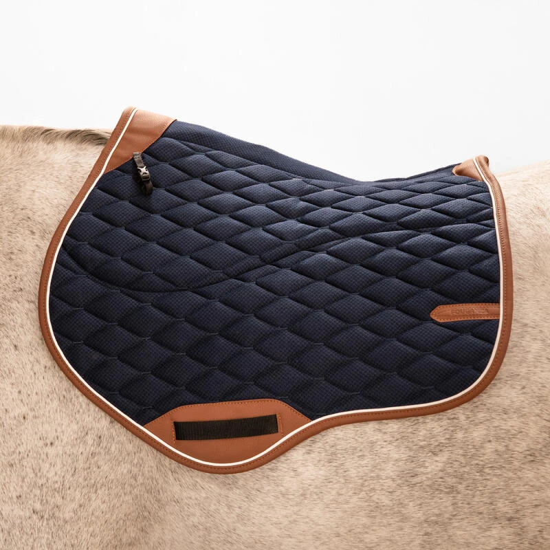 Tapis De Selle équitation Amortisseur Cheval - 900 Marine 7 Tapis De Selle équitation Amortisseur Cheval - 900 Marine – Image 5