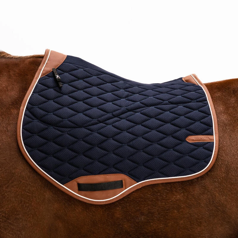 Tapis De Selle équitation Amortisseur Cheval - 900 Marine 3 Tapis De Selle équitation Amortisseur Cheval - 900 Marine