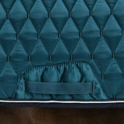 TAPIS DRESSAGE CHEVAL PETROLE SOMBRE 900 -Maître Équestre tapis dressage cheval petrole sombre 900 3