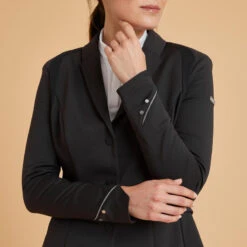 Veste Concours équitation Femme Noir 900 -Maître Équestre veste concours equitation femme noir 900 4