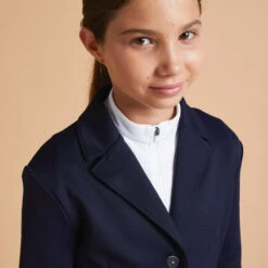 Veste De Concours équitation Enfant - 500 Marine -Maître Équestre veste de concours equitation enfant 500 marine 2