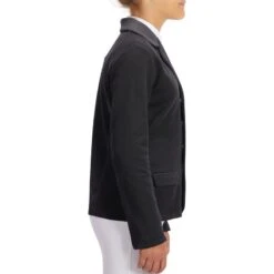 Veste De Concours équitation Enfant COMP 100 Noir -Maître Équestre veste de concours equitation enfant comp 100 noir 2