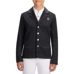 Veste De Concours équitation Enfant COMP 100 Noir -Maître Équestre veste de concours equitation enfant comp 100 noir 5