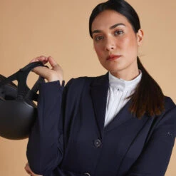 Veste De Concours équitation Femme - Marine -Maître Équestre veste de concours equitation femme marine 2