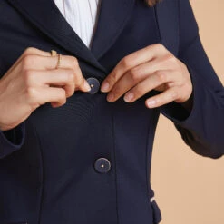 Veste De Concours équitation Femme - Marine -Maître Équestre veste de concours equitation femme marine 4