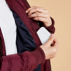 Veste équitation Chaude Enfant - 500 Bordeaux -Maître Équestre veste equitation chaude enfant 500 bordeaux 6