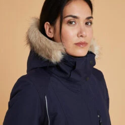 Veste équitation Chaude Et Imperméable Femme - 580 Marine -Maître Équestre veste equitation chaude et impermeable femme 580 marine 2