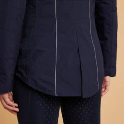 Veste équitation Chaude Et Imperméable Femme - 580 Marine -Maître Équestre veste equitation chaude et impermeable femme 580 marine 9