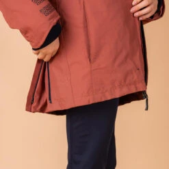 Veste équitation Imperméable Et Chaude Enfant - 500 Terracotta -Maître Équestre veste equitation impermeable et chaude enfant 500 terracotta 6
