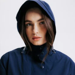 Veste équitation Longue Imperméable - Marine 17 Veste équitation Longue Imperméable - Marine -Maître Équestre veste equitation longue impermeable marine 5